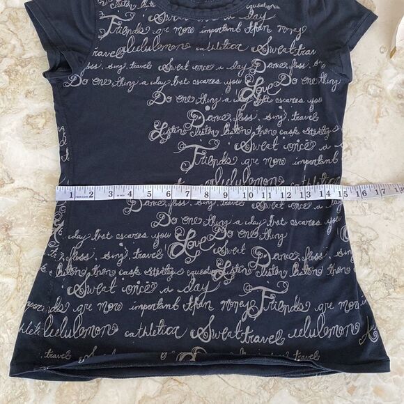 Lululemon Athletica Script T-Shirt - Picture 14 of 16